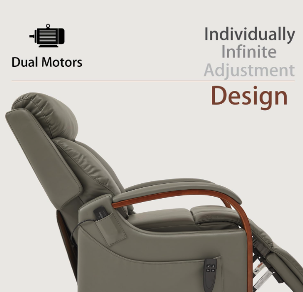 DYNOX Small Lift Chair Recliner - Side View